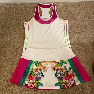 Lucky in Love tennis skirt and shirt size XS